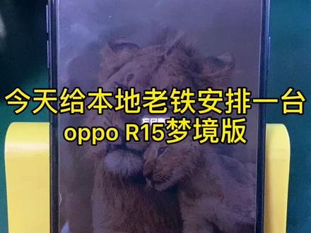oppoR15梦境版被小孩子输错多次导致锁死怎么办#泾阳 #手机维修 #oppoR15梦境版 #oppo解锁