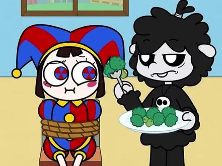 帮助帕姆尼接受蔬菜#波比游戏时间