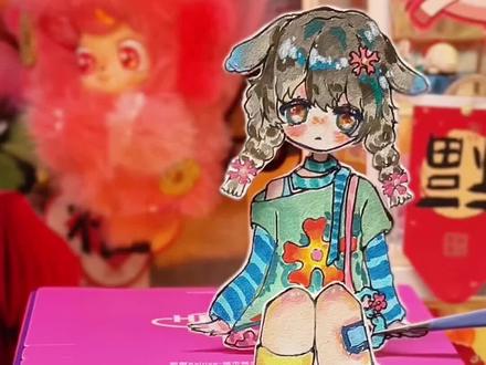 自制陪伴纸片人💗附图纸
#手工 #手工DIY #可动人 #自制可动人偶