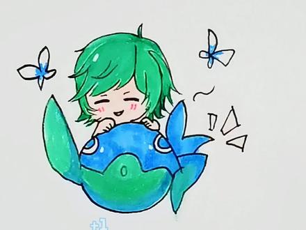 有人喜欢鱼么。#兴趣才艺 #青少年成长手册 @抖音青少年 #简笔画 #简笔画教程 #儿童简笔画 #学生党