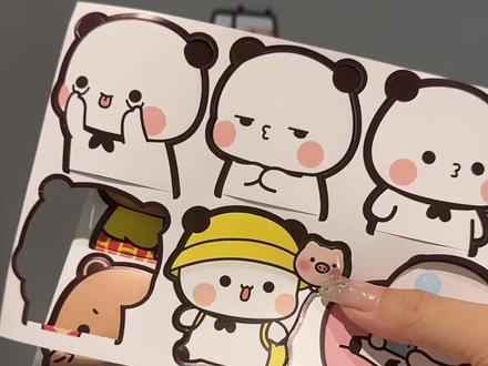 一二布布冰箱贴也太可爱了吧 #一二布布 #一二布布冰箱贴 #冰箱贴
