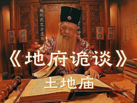 民间关于土地庙的故事,本视频由AI生成虚构娱乐剧情,无任何不良引导,故事参考民俗文化,请勿过度解读,不要封建迷信,部分画面含恐怖元素,请谨慎观看#中华文化 #民间故事