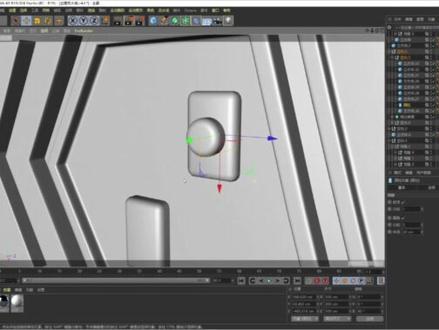 c4d最简单又最常用的快捷键 新建物体对齐#c4d教程 #知识分享 #设计分享 #视觉传达 #三维建模