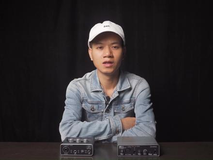 入门声卡百灵达UM2和雅马哈UR12对比评测 #声卡 #评测 #数码 #直播 #UR12 #录音 #K歌
