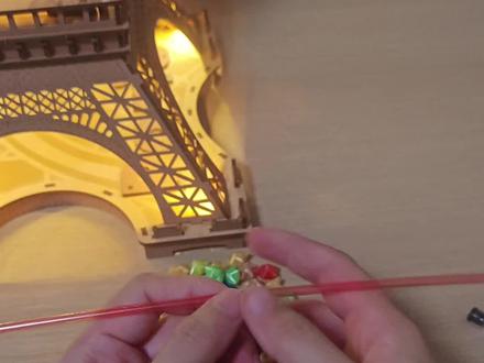 让我们来用塑料管折星星⭐️⭐️⭐️ #手工制作