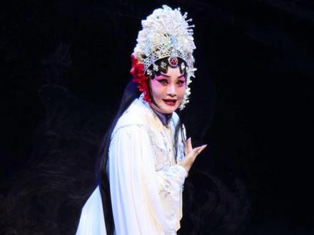 秦腔《再续红梅缘》 李梅 饰演李慧娘「口口声声念裴郎」展示慢卧鱼绝技,台下叫好声不断#秦腔 #再续红梅缘 #李慧娘 #弘扬戏曲文化