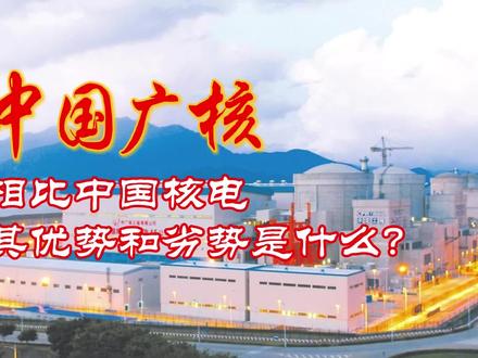 中国广核:相比中国核电,其优势和劣势是什么?