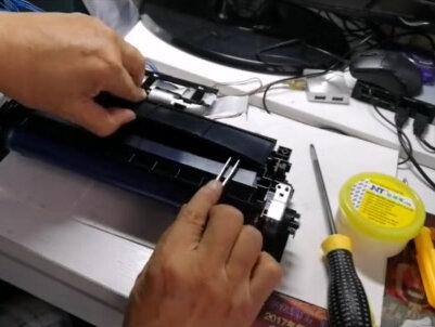 富士p158b打印机色浅添加载体3