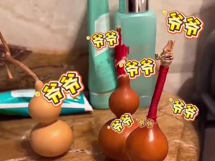 文玩葫芦离奇摆动 准备带去宠物医院看看#文玩葫芦