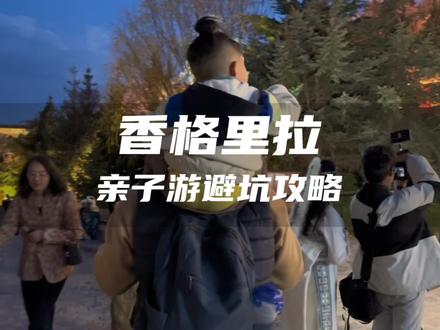 香格里拉-避坑攻略 #自驾旅行 #亲子旅行 #香格里拉旅游攻略