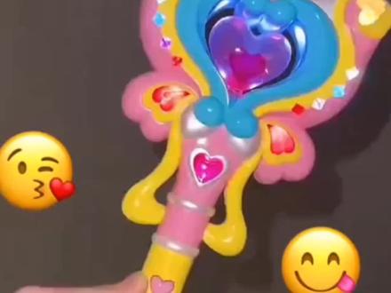 巴啦啦小魔仙魔法棒变身发光旋转DIY节日装饰品#巴啦啦小魔仙 #魔法棒 #儿童玩具 #种草 #好物推荐