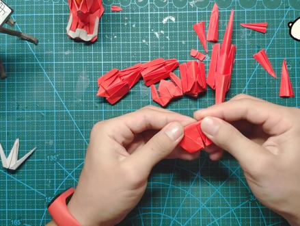 Q版反浩克装甲折纸教程!超帅,超详细(上)