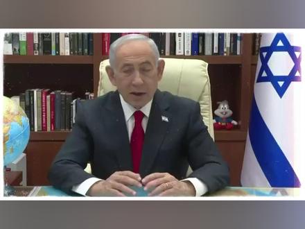 内塔尼亚胡发表了视频讲话
