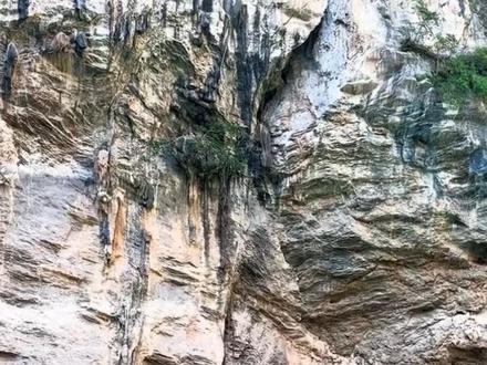 巫山抱龙溪蟒蛇出洞自然景观#大自然的鬼斧神工 #自然风光