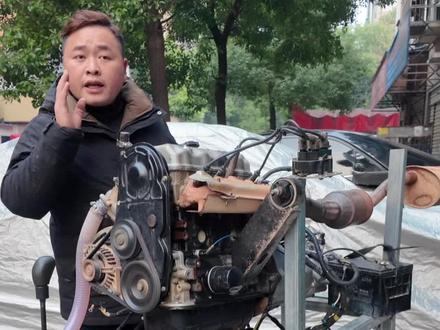 汽车发动机漏油还能不能开? 汽车发动机漏什么油会导致汽车自燃?#汽车知识