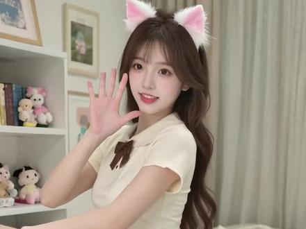 好想谈恋爱 oh~#可爱萌妹 #qq爱手势舞