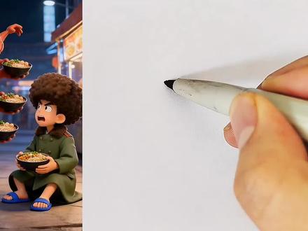 后室吃饭啊 #简笔画#简笔画教程#后室