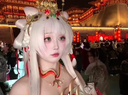 听说河南人说话都会带个「嘞」?#王者荣耀cos #西施cos #洛阳旅游 #国风大典东方美学血脉觉醒