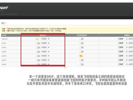 第二集:穿越机新手必看的端口界面设置教程来了❗
接收机、图传、GPS、遥测怎么开启分配
保姆级手把手教学,看懂这节课少走 99% 弯路~收藏避坑!
#穿越机 #Iflight #bf地面站 #调参设置 #BETAFLIGHT