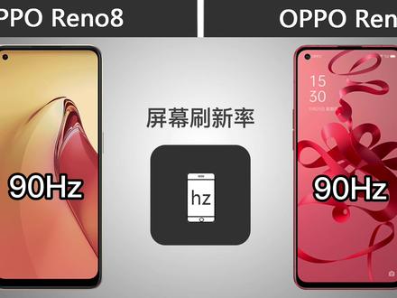 贵500元,oppo Reno8对比Reno7有哪些升级?天玑1300和骁龙778G怎么选?#oppo #数码