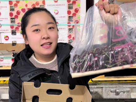 晚熟压轴登场的瑞吉娜又来啦,想吃优质好车厘子抓紧来吧