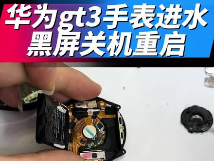 gt3手表进水不开机反复重启