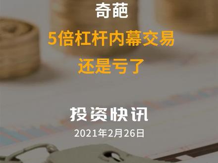 奇葩!5倍杠杆内幕交易,还是亏了#皖通科技#股票