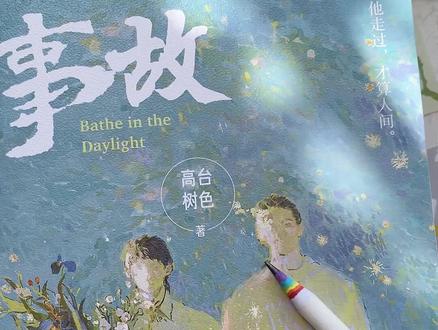 看这本书的时候,高台树色已经封笔…真的好喜欢他的文笔,特别的温柔细腻,这本书看着看着就哭了,很想知道作者为什么会退圈? #白日事故