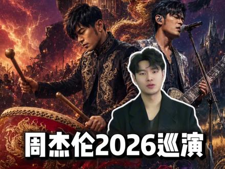周杰伦2026演唱会行程最新消息快看看有没有你的城市 #周杰伦 #周杰伦2026巡演 #周杰伦演唱会