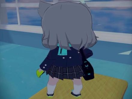 “精致的小灰狼” #砂子白狼 #砂狼白子 #蔚蓝档案