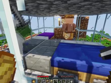 【我的世界】生存第二期 恐吓村民的刷铁机#我的世界生存 #我的世界刷铁机 #我的世界教学