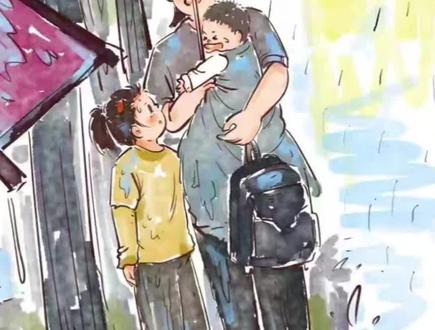 #母爱伟大 妈妈的世界很小里面装满了你#妈妈是无所不能的超人