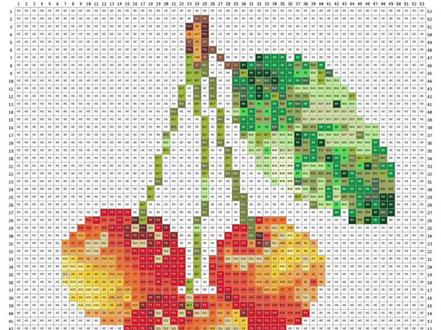 自制拼豆图纸,实现拼豆自由!#像素画 #拼豆 #手工 #拼豆图纸