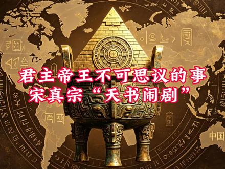 君主帝王不可思议的事 #宋真宗“天书闹剧”#古文明历史文化#探索未知奇闻趣事#本作品内容由ai制作仅供娱乐