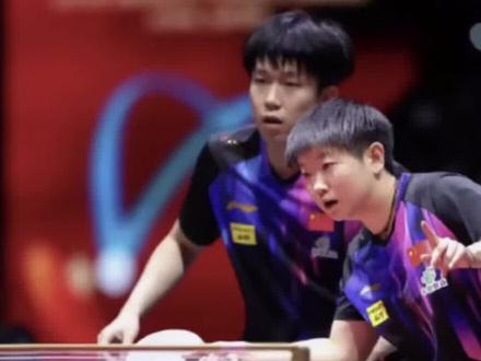 莎头组合香港赛场封神一球,18板极限对拉定乾坤#莎头 #高光时刻 #孙颖莎 #王楚钦 #混双