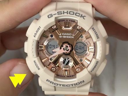 卡西欧手表时间调整教程get起来!#卡西欧 #gshock #涨知识 #干货 #手表推荐 #手表