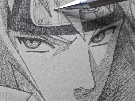 #手绘 #动漫 #火影忍者 #波风水门 #绘画过程 我也有值得拼上性命守护的东西