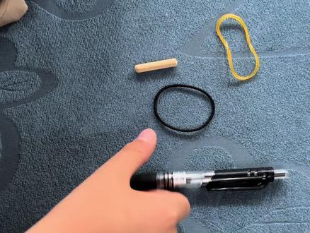 #工具diy 小朋友自制笔筒发射器