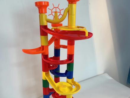 滚珠轨道积木搭建教程(上)🌈好多家人私信我要求安利一下这个滚珠轨道积木的搭建方法,今天出了详细的教程,不明白的随时私信我哦🥰