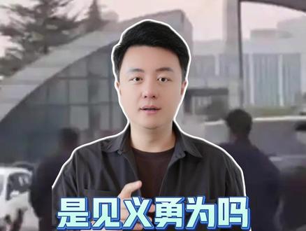 撞飞持刀男的路虎哥,是见义勇为吗?#程皓说 #路虎揽胜 #见义勇为 #持刀 #正当防卫