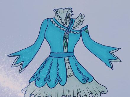 你们要的#宁荣荣 的裙子来啦!快快拿起笔跟我一起画吧!#斗罗大陆#简笔画 #手绘#动漫#热门@抖音小助手 @火山小助手 @抖音动漫