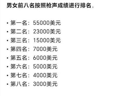 关于马拉松奖金设置方面的思考