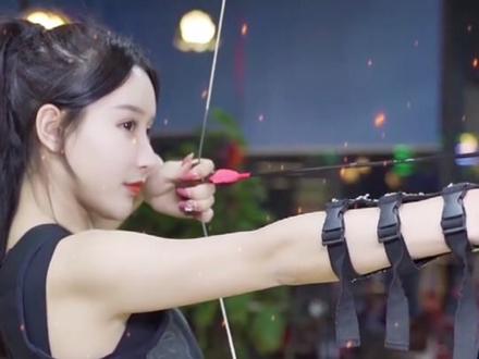 射箭小姐姐周子瑜的笑容太治愈了#周子瑜 #射箭小姐姐