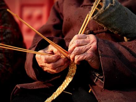 内黄民俗:掐辫子 #民间手艺 #内黄 #内黄旅游 #掐辫子 #新农人计划