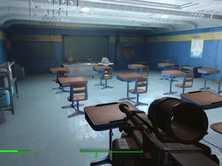 辐射4 81号避难所-巨墙中的洞