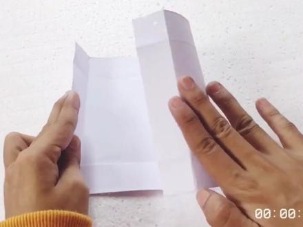 手工制作一款简单的纸质飞机盒 #手工diy