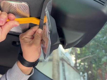 信界岚图泰山测试流媒体后视镜,期待后期方案上市 #信界流媒体 #流媒体后视镜 #岚图泰山