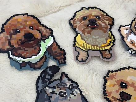 关于大家都在问的如何将自己家的小猫小狗做成拼豆图纸
采用软件:豆包 豆画
豆包转图指令:Please convert thispicture into a pixel art style, making sure eacharid is clearly visible so lcan use it for beadsprites. Try to use as few grids as possible while fully preserving the original design.onlyone image is OK
#自制拼豆图纸 #小狗拼豆 #拼豆 #拼豆图纸教程 #拼豆教程