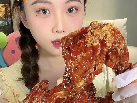 今天吃炸全鸡和海苔肉松炸鸡,可以做你的饭搭子吗?#深夜放毒 #好好吃饭 #夜宵 #今天吃什么 #美食