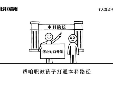 职高生中专生上本科的概率❗️#河北对口升学 #对口和单招有什么区别 #河北对口高考 #中职生高考